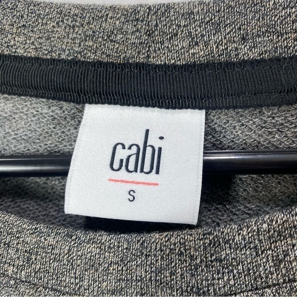 CABI GRAY SCOOP NECK LONG SLEEVE TUNIC TOP - Picture 9 of 9